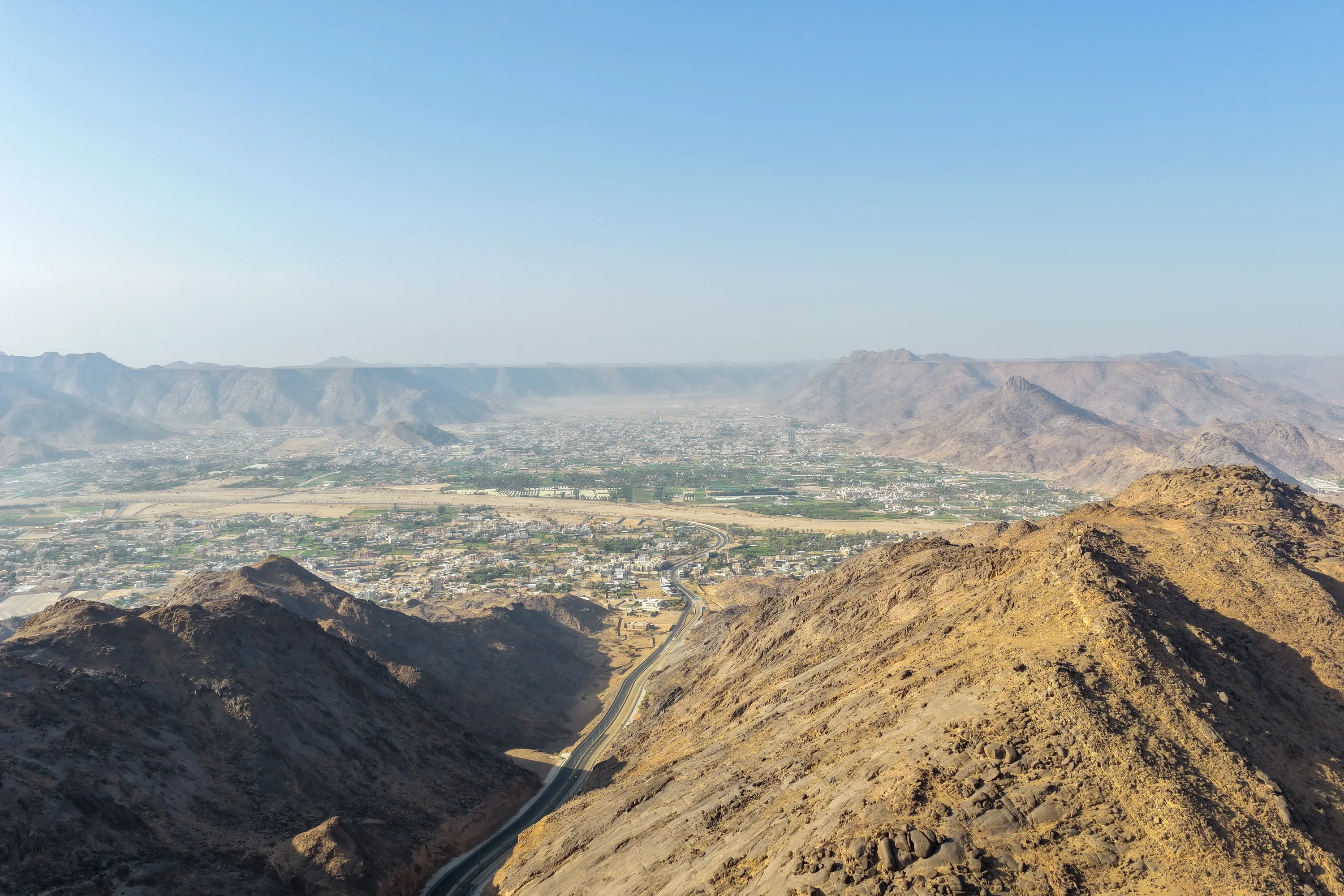 المغرة — بانوراما الوادي